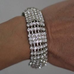 Vintage Shiny "Wedding" Event Bracelet. 
