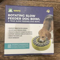 Brand New Slow Dog Feeder Bowl