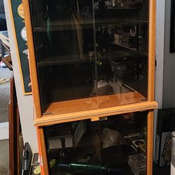 Media Cabinet For CD DVD Storage Entertainment 