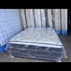 New queen Mattress & Box spring Available On All Sizes! We Deliver!