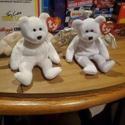 (Rare)2 Original (Halo 1 And 2)Beanie Babies