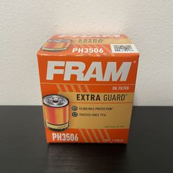 FRAM Oil Filter PH3506 NEW Extra Guard SureGrip 10K Miles Car Truck Part USA
