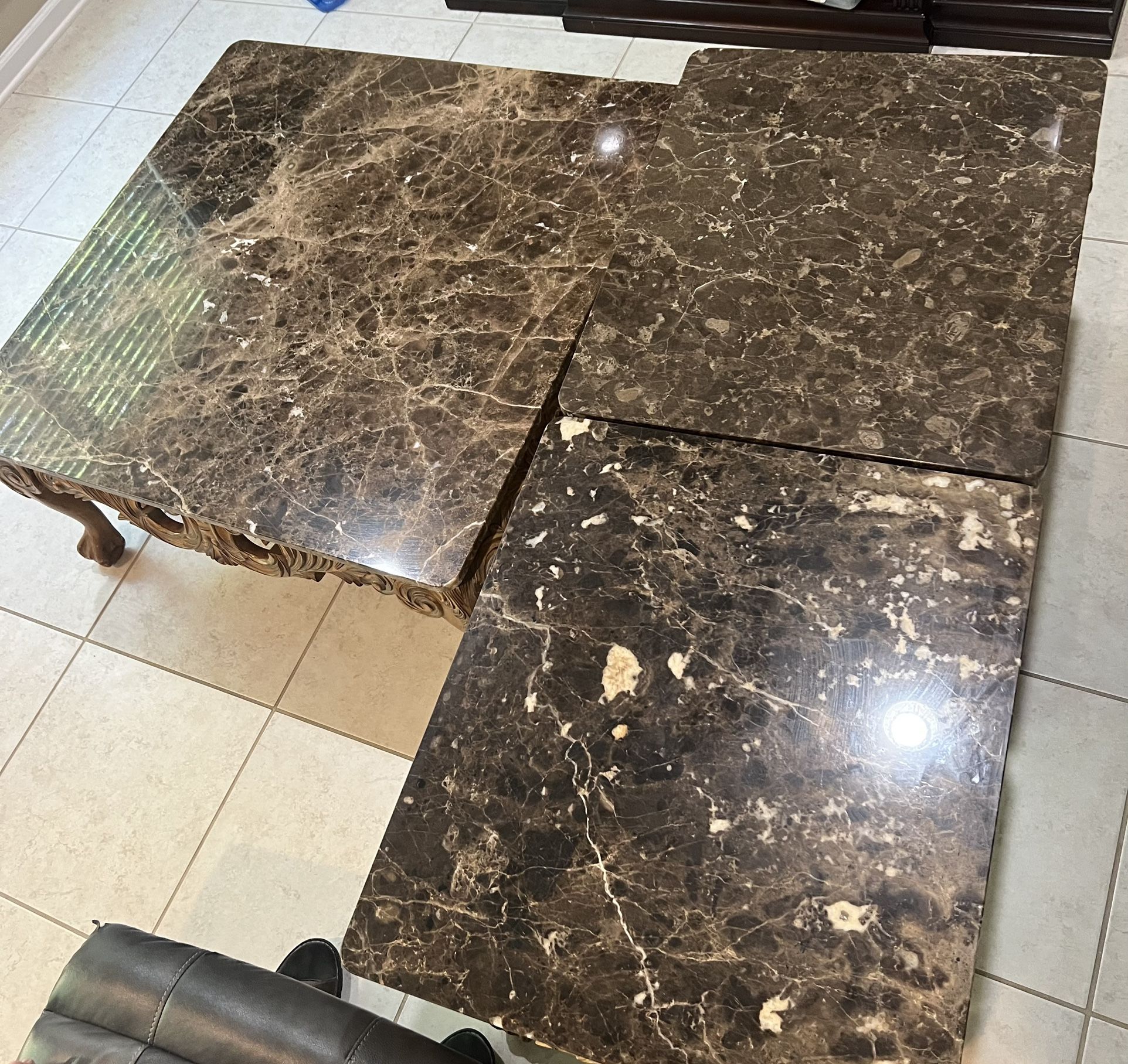 Coffee Table With End Tables