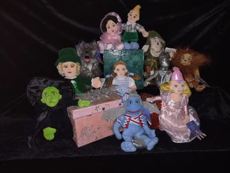 11 1938 Wizard Of Oz Plush Beanie Babies
