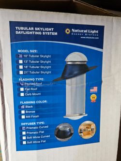 Natural Light Energy Systems 10" Tubular Skylight (5 in the box)