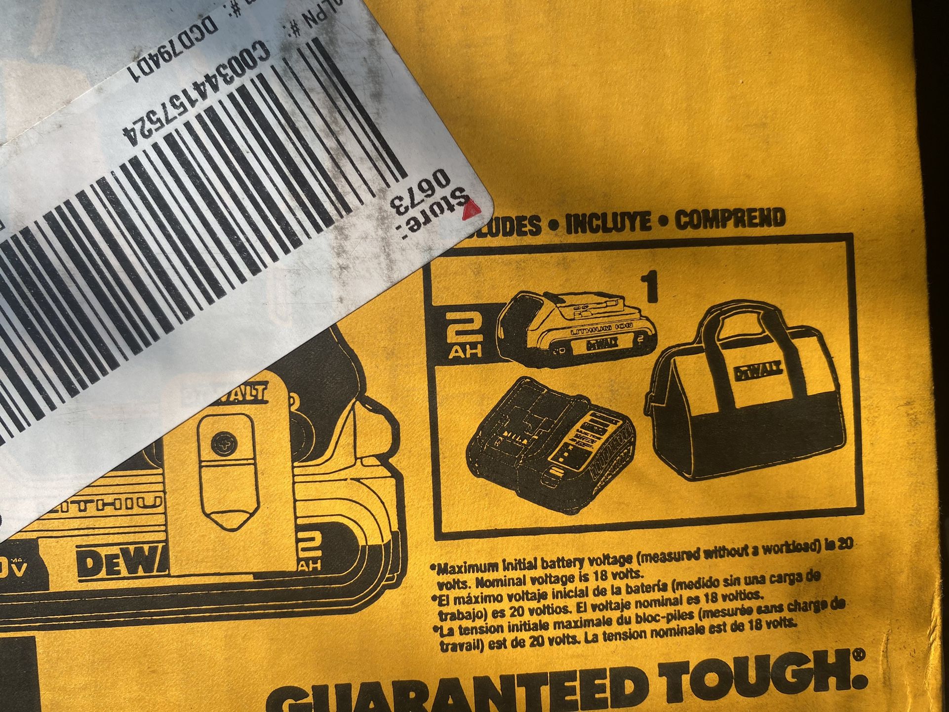 Dewalt Drill. New