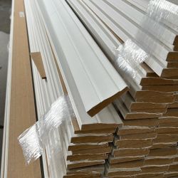 $0.38/LFT 2 1/2"wide x 16 feet long baseboards