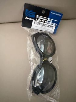 Welding and safety goggles arc one