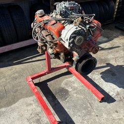 327 Chevy Small Block Running When Pulled 