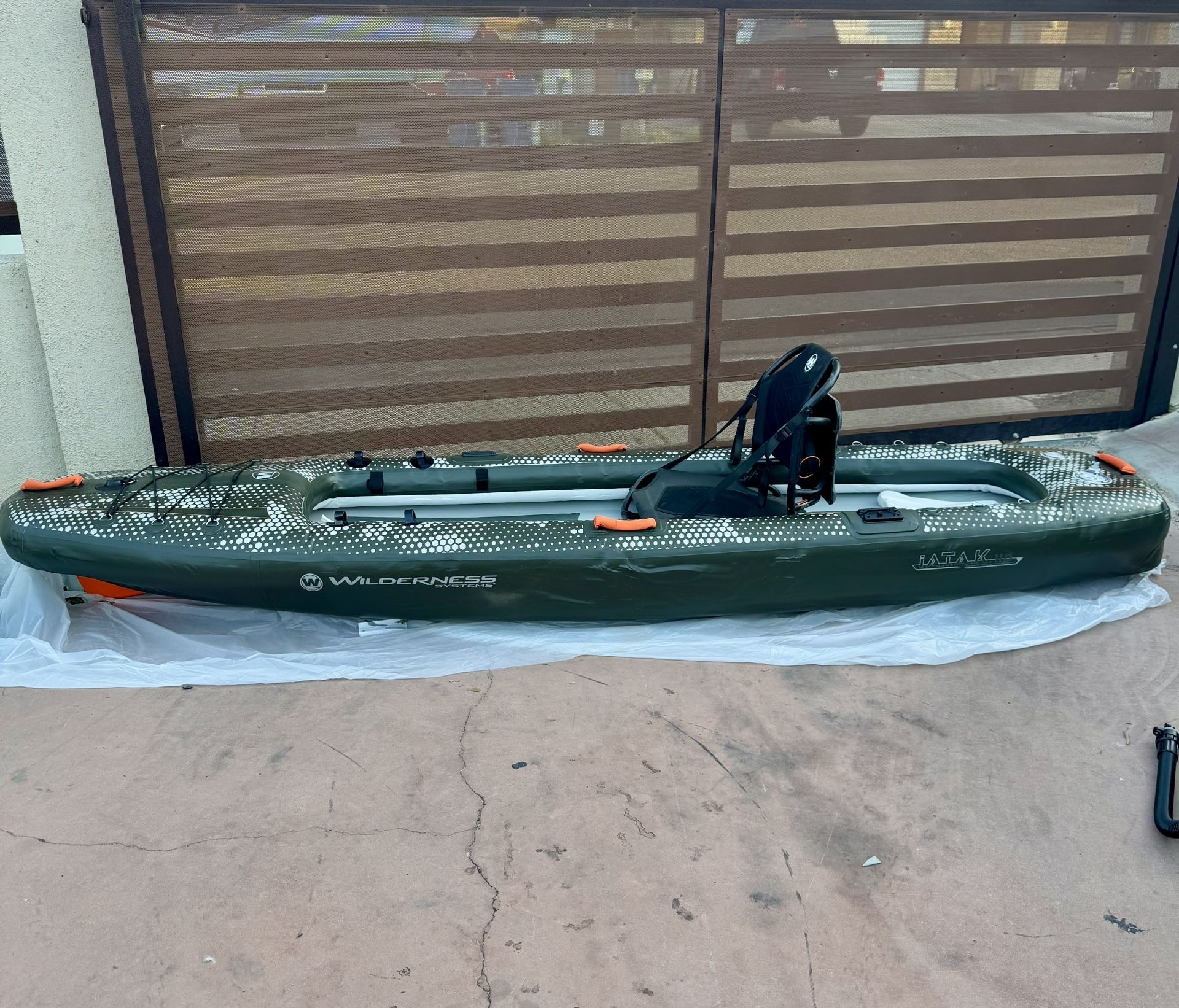 Wilderness Systems iATAK 110 - Sit on Top Fishing Kayak - Inflatable Drop-Stitch Kayak - 11 ft- Digital Camo