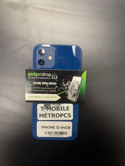On Sale Tmobile Metropcs iPhone 12 64gb 