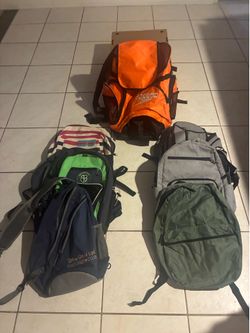 Assorted book bags