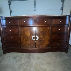 Large Wood Dresser