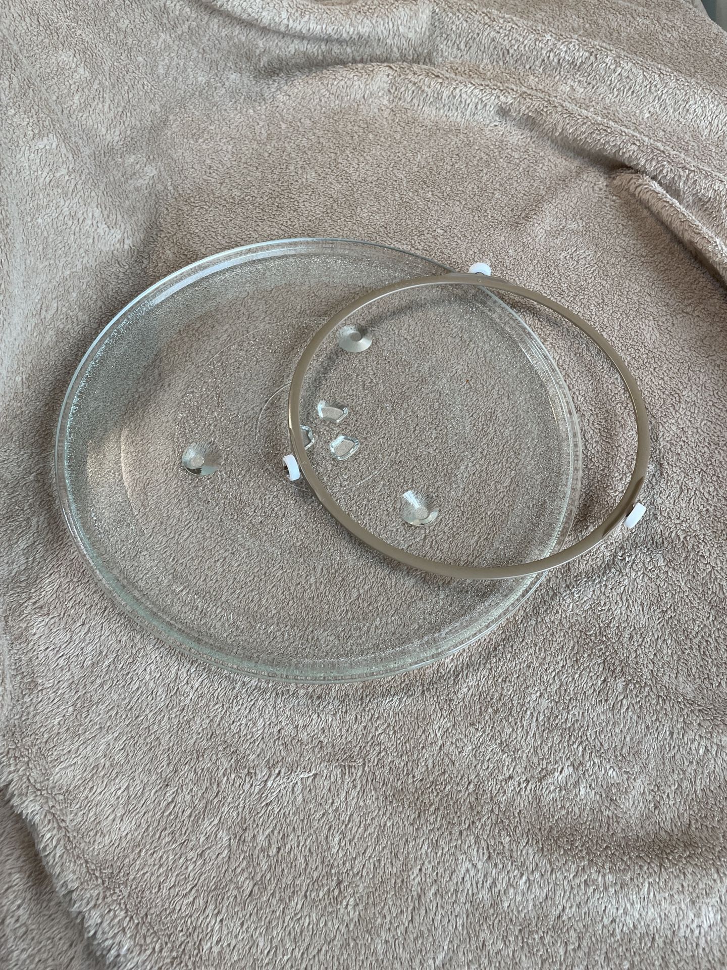 Microwave Turntable, And Tray Support