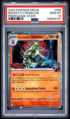 Destined Rivals PSA 10 Staff Promos