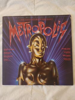 Metropolis Original Motion Picture Soundtrack Vinyl LP DJ COPY NEVER PLAYED