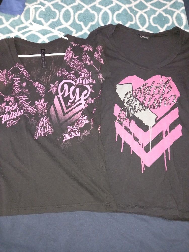 Metal Mulisha Shirts Size Medium
