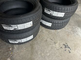 The Firestone Firehawk Pursuit AWT 245/55R18 103V is a high-performance all-weather