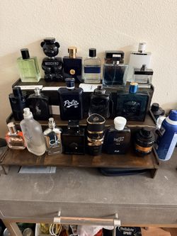 Cologne Stand Made From Wood