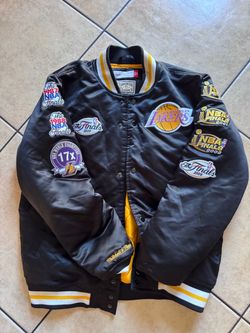 Mitchell & Ness Lakers NBA Finals Satin Jacket