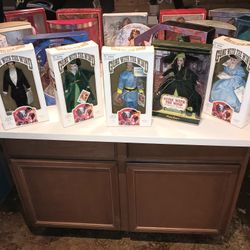 19 Holiday Collectable Barbie Dolls and Gone With The Wind Dolls