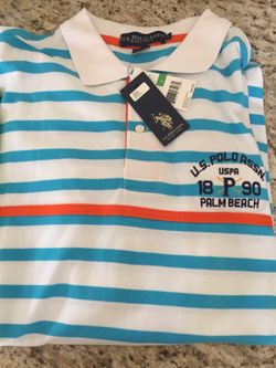Polo shirt size large brand new