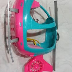 Barbie Helicopter Blue Turqoise