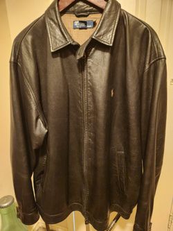 Ralph Lauren Polo Leather Jacket XL