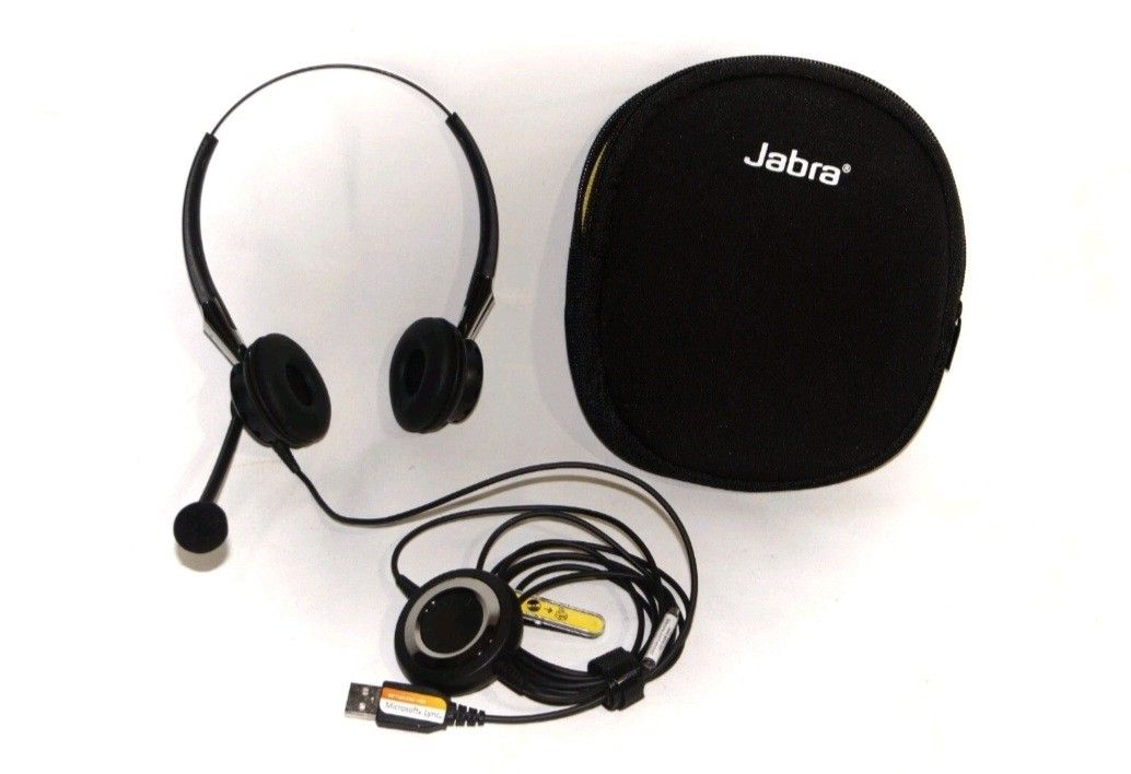Jabra BIZ 2400 II QD Headset - Stereo - Quick Disconnect - Wired Open Box Tested