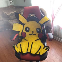 Big Pikachu rug 