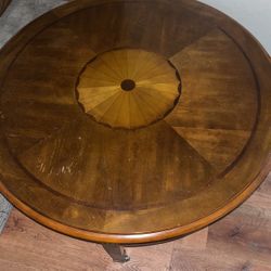 Soild Wood Round Coffee Table