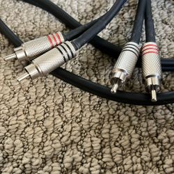 12 Ft Audio Cable RCA For Amplifier