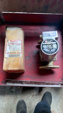 4 Dayton fan motors bell and gossett pump