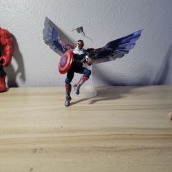 Marvel Legends Falcon Captain America Baf