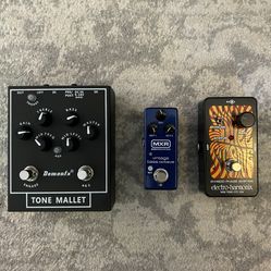 Guitars And Bass Pedals