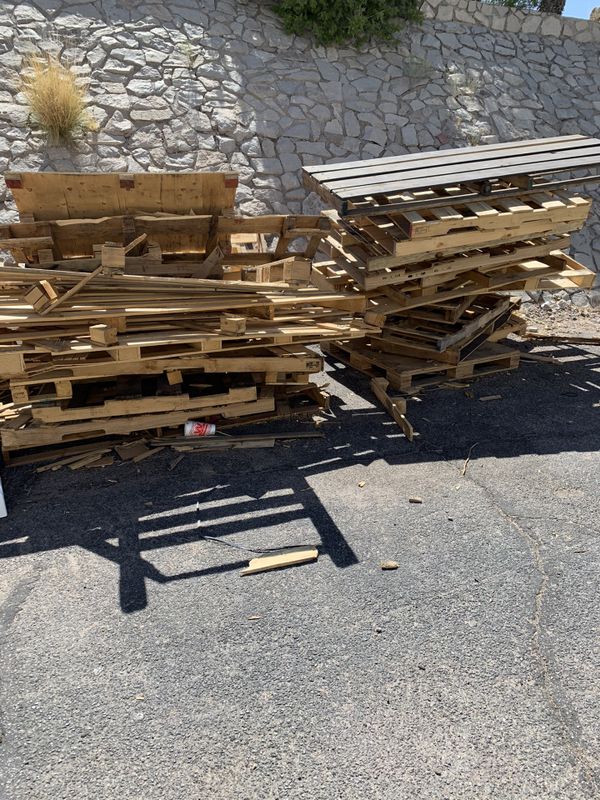 Free pallets/fire wood for Sale in El Paso, TX OfferUp