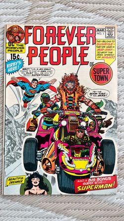 DC The Forever People #1 Comic Book 1971