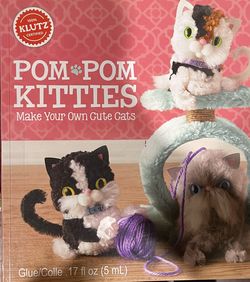 PomPom Kitties Make Your Own Cute Cats Kit