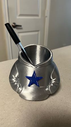 Dallas cowboys pencil holder