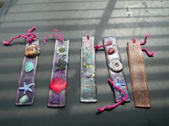 Homemade bookmarks