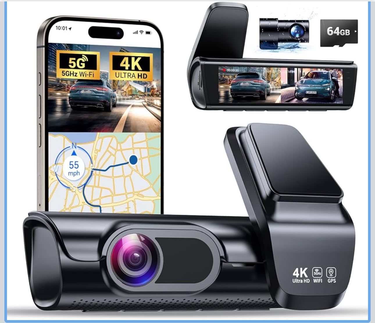 Dash Cam Front And Rear