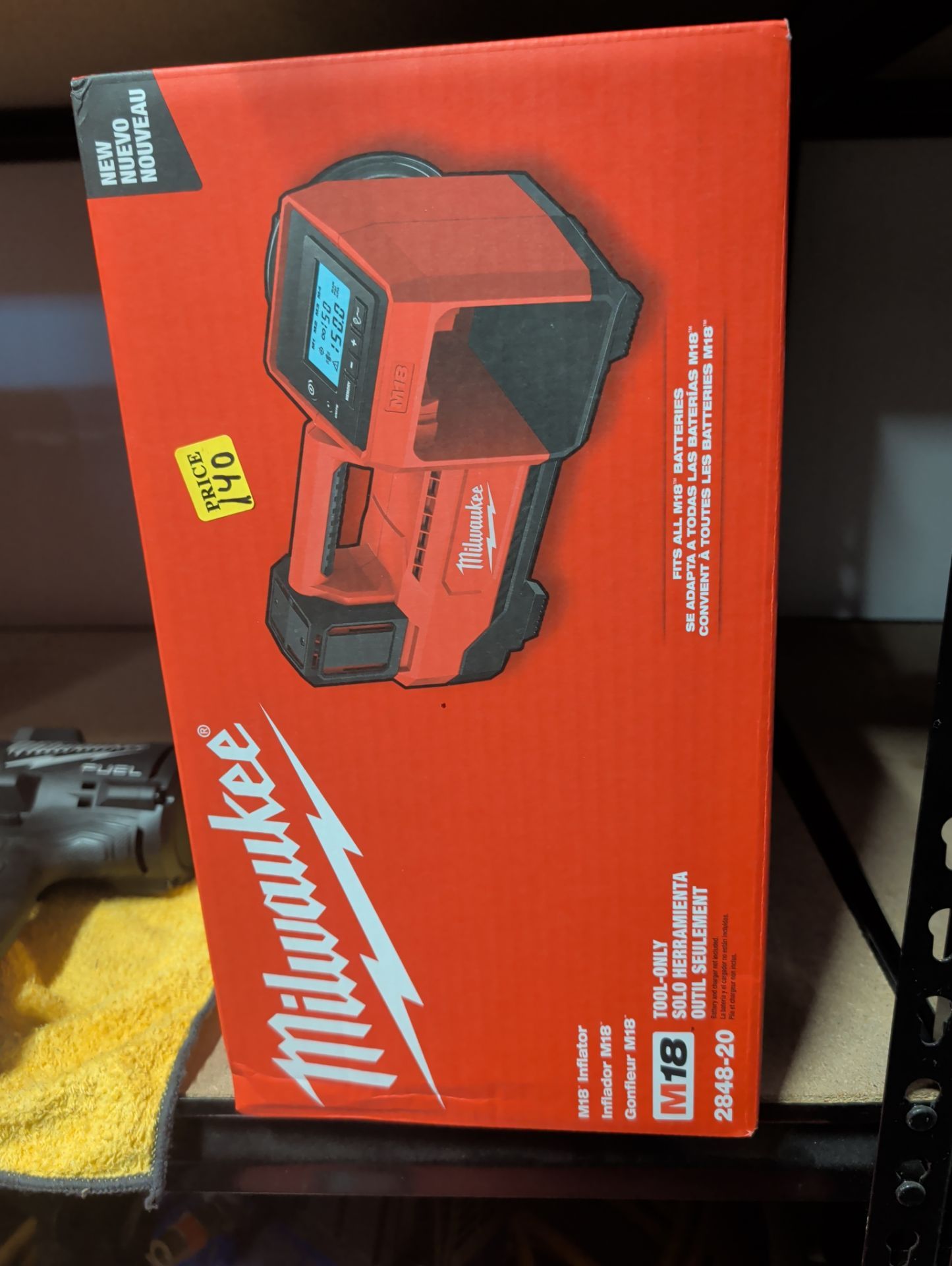 Milwaukee M18 inflator