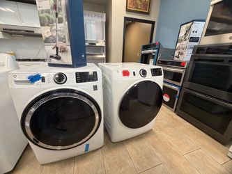 Ge washer and gas dryer