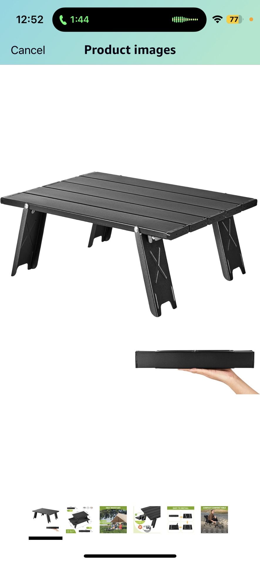 Ultralight Portable Camping Table