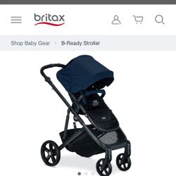 B Ready Britax Double stroller 