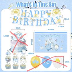 Cinderella Party Supplies 