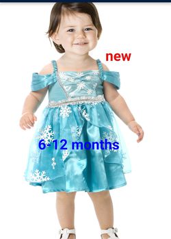 Brand New Elsa frozen infant costume. Size 6-12 months