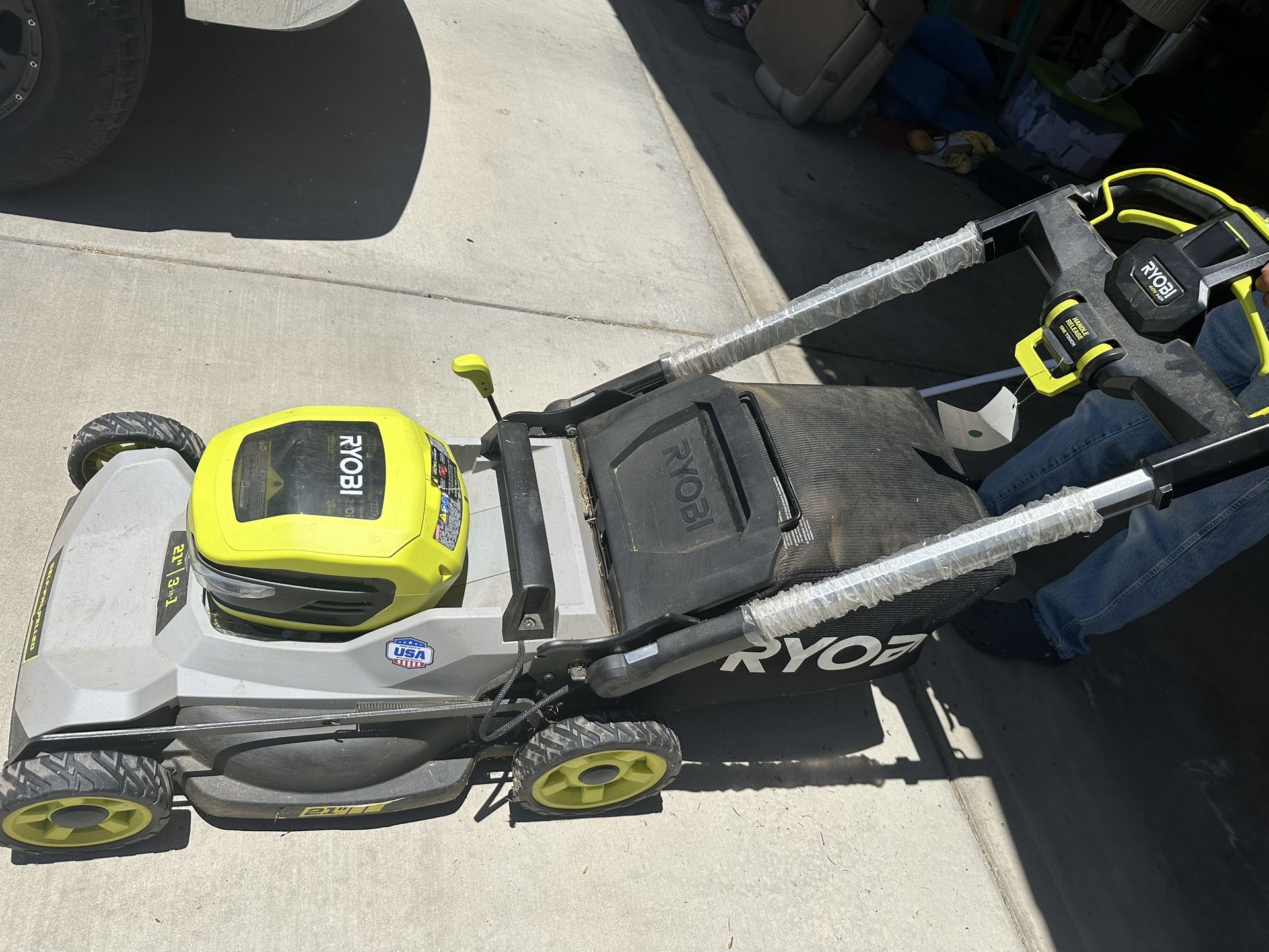 RYOBI lawn mower
