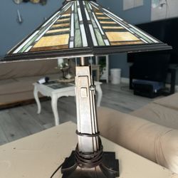 Antiques Roadside Dale Tiffany Lamp 