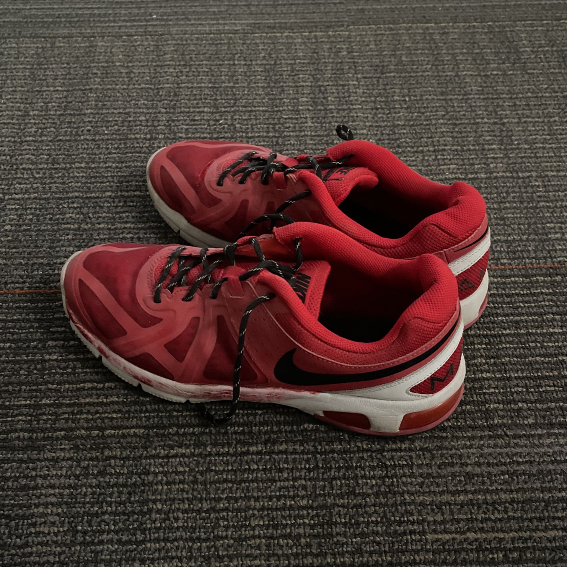 Nike Max Run Lite 5 red shoes for Sale in San Jose, -